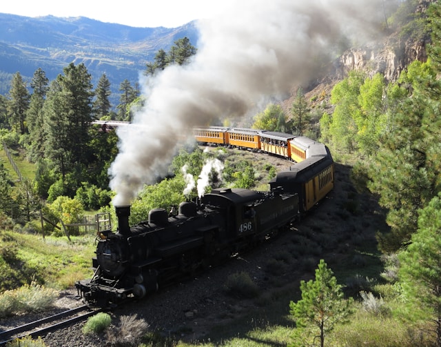 train à vapeur