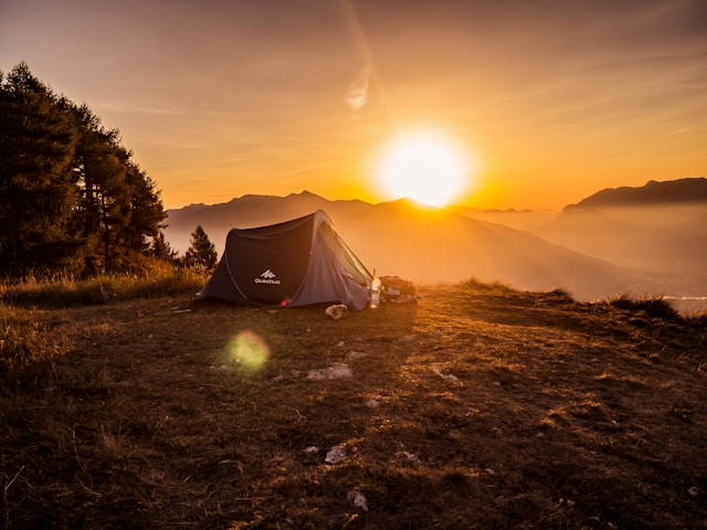 Camping dans le sud de France