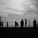 beach volleyball