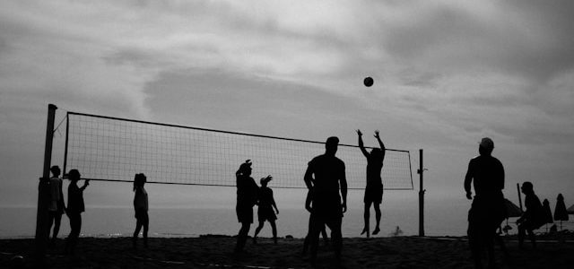 beach volleyball