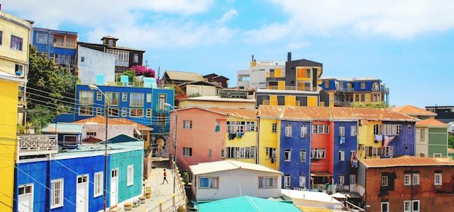 maisons colorées de Valparaíso