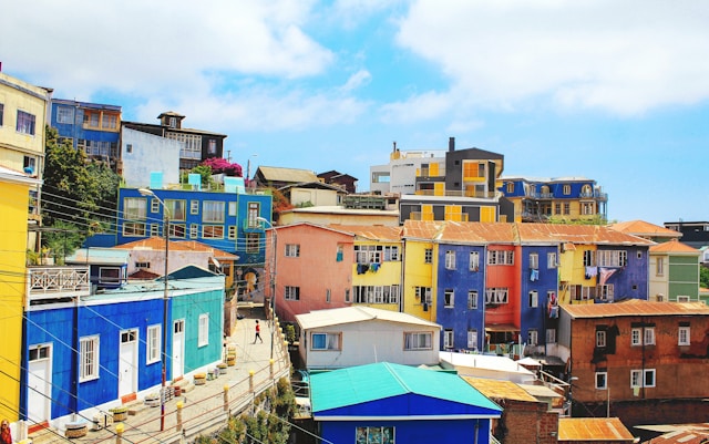 maisons colorées de Valparaíso