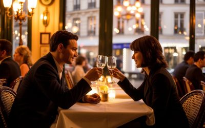 couple diner en tete a tete